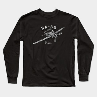 Breda BA65 aircraft Long Sleeve T-Shirt